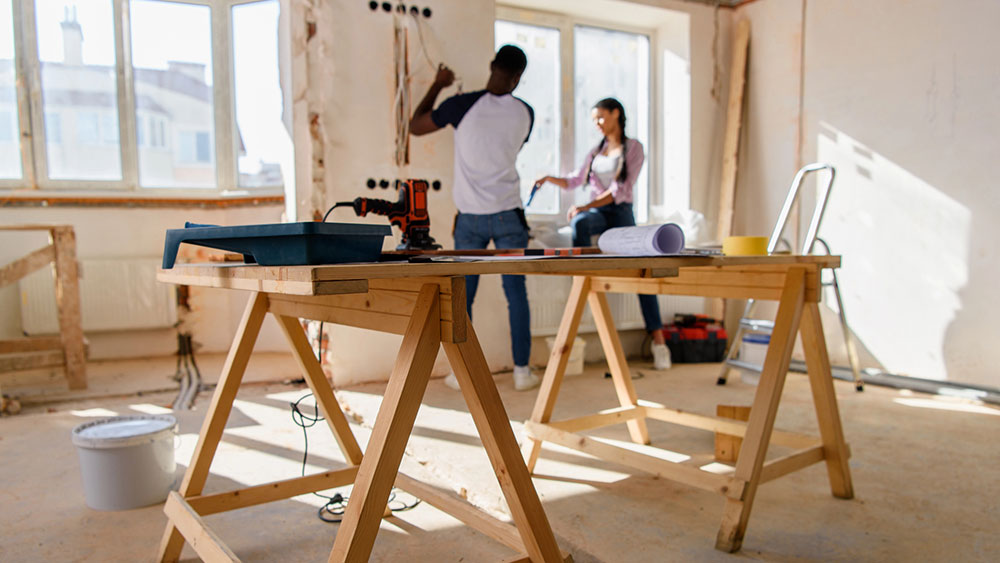 Home Improvement Permits: What You Need to Know Before Starting A couple making home improvements